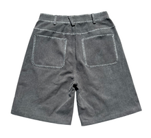 Load image into Gallery viewer, Blanket Stitch Double Knee Shorts
